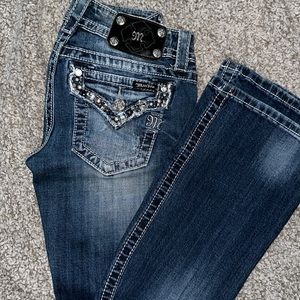 Miss Me JY5755B2Y boot cut size 26. 32” inseam.
